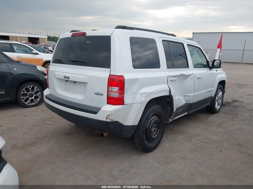 Vin: 1c4njpfb7hd184880, lot: 46262583, jeep patriot latitude 20174