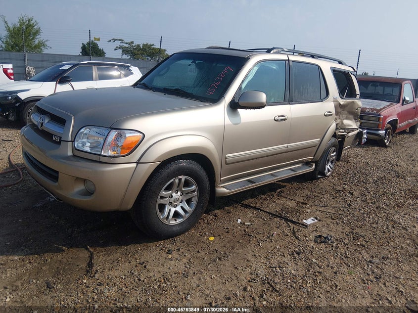 2006 TOYOTA SEQUOIA — zdjęcie 2