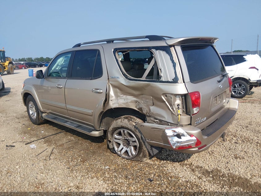 2006 TOYOTA SEQUOIA — zdjęcie 3