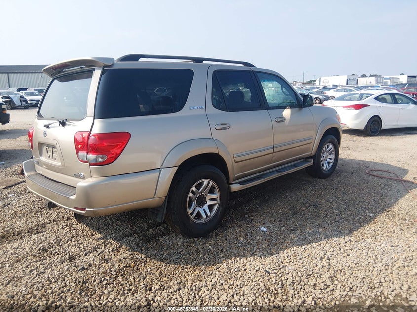 2006 TOYOTA SEQUOIA — zdjęcie 4
