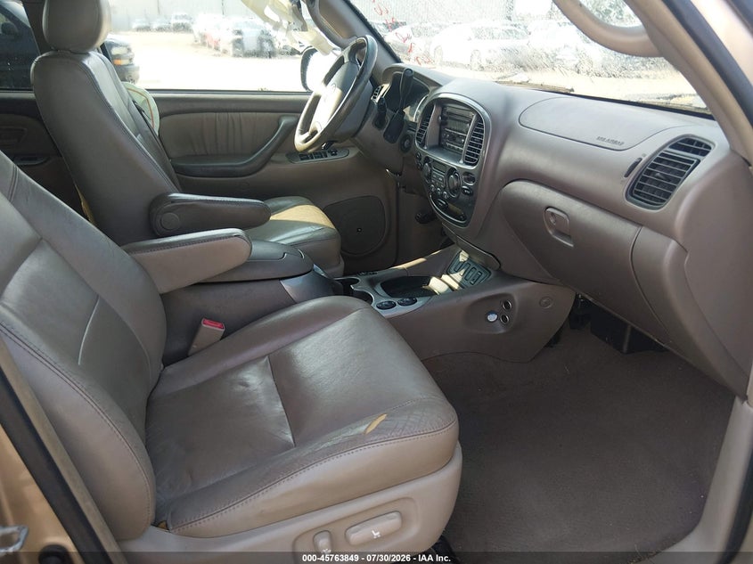 2006 TOYOTA SEQUOIA — zdjęcie 5
