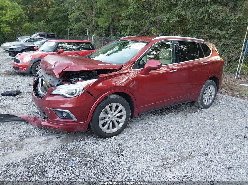 Vin: lrbfxbsa7hd221864, lot: 46262599, buick envision essence 20172