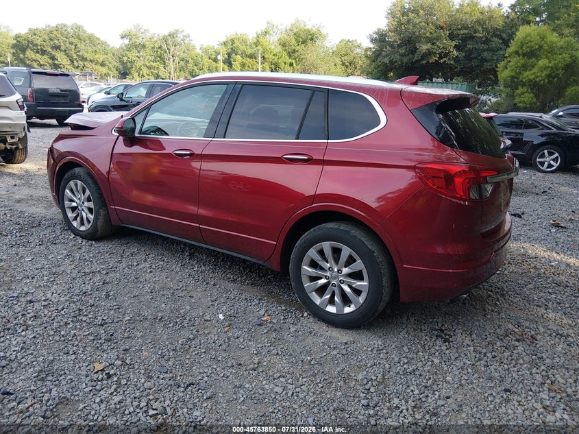 Vin: lrbfxbsa7hd221864, lot: 46262599, buick envision essence 20173