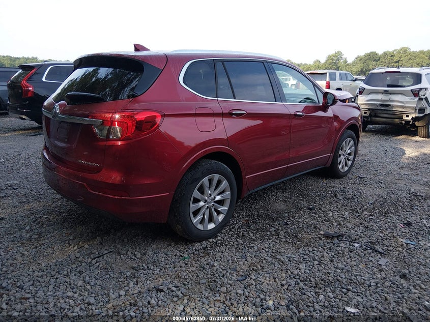 Vin: lrbfxbsa7hd221864, lot: 46262599, buick envision essence 20174