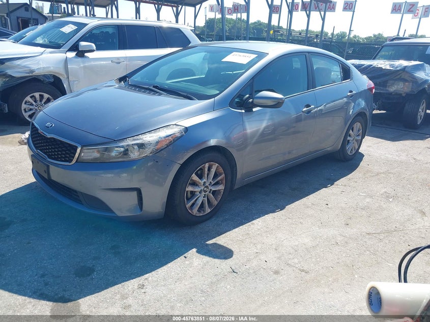 Vin: 3kpfl4a76he106914, lot: 46262600, kia forte s 20172