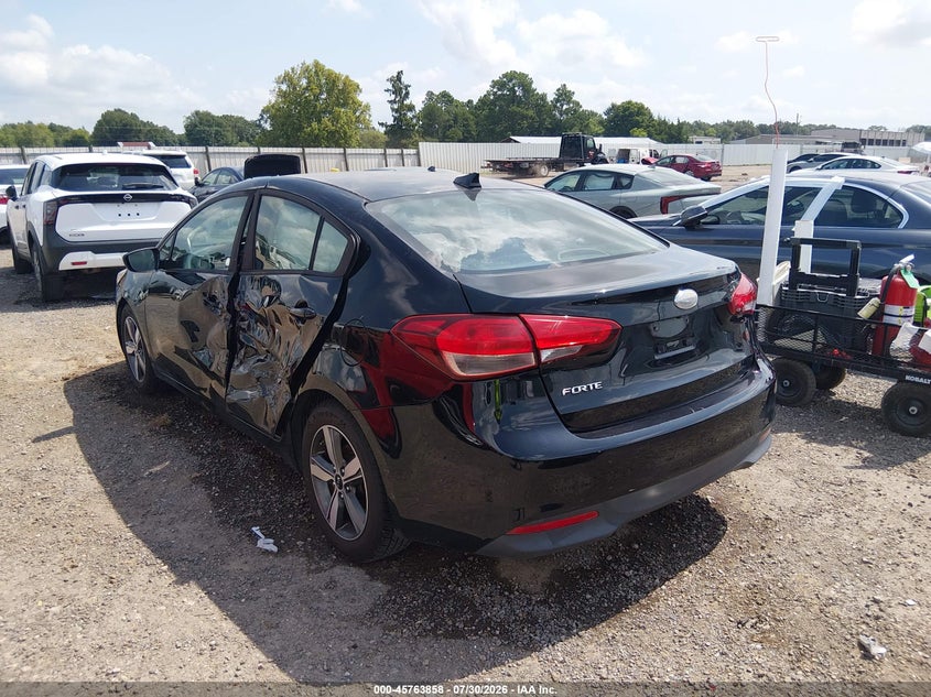 Vin: 3kpfl4a76je170831, lot: 46262607, kia forte lx 20183