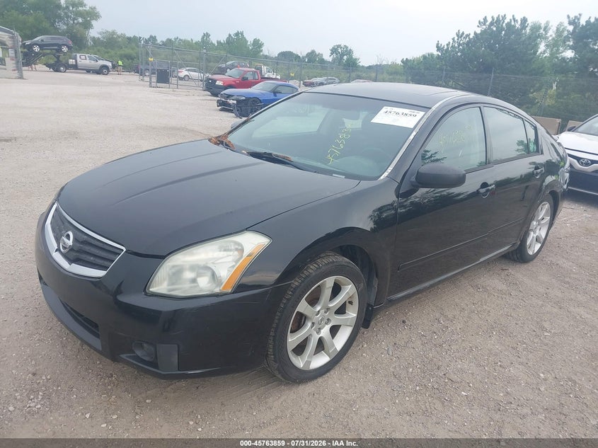 2008 Nissan Maxima, Normal Wear & Tear, IAAI, VIN 1N4BA41EX8C800635 — photo 2