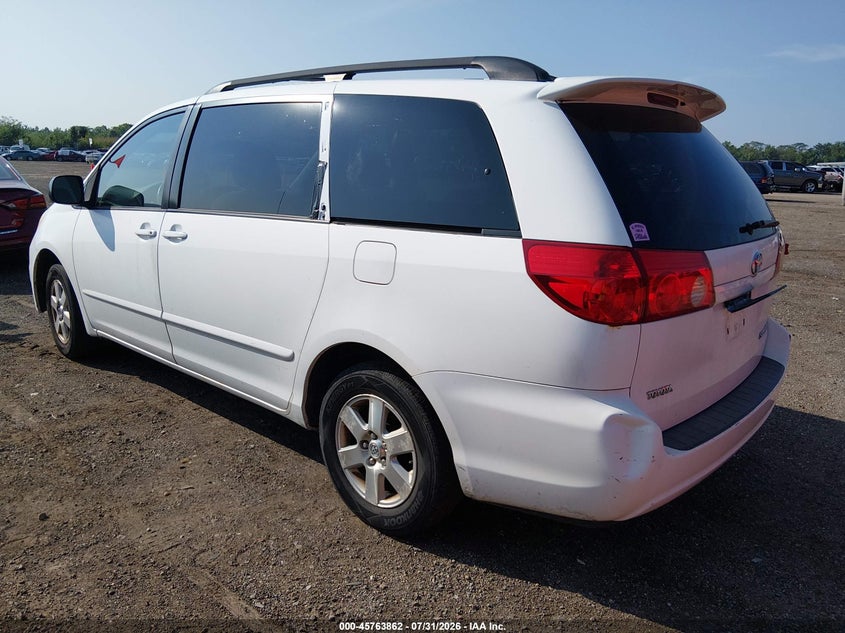 Vin: 5tdkk4cc9as308671, lot: 46262611, toyota sienna le 20103