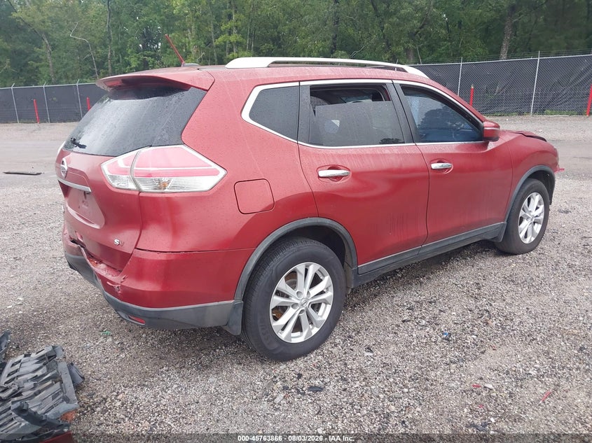 2015 NISSAN ROGUE auction photo 4
