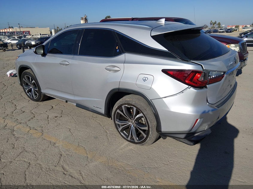 Vin: 2t2bgmca7gc004879, lot: 46262618, lexus rx 450h 20163