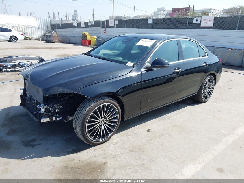 Vin: w1kaf4gb4tr316332, lot: 46262647, mercedes-benz c 300 20262