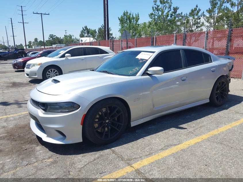 Vin: 2c3cdxgj5lh111639, lot: 46262650, dodge charger scat pack rwd 20202