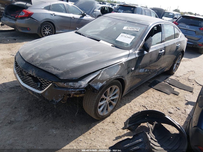 Vin: 1g6dn5rk7r0112329, lot: 46262657, cadillac ct5 premium luxury 20242