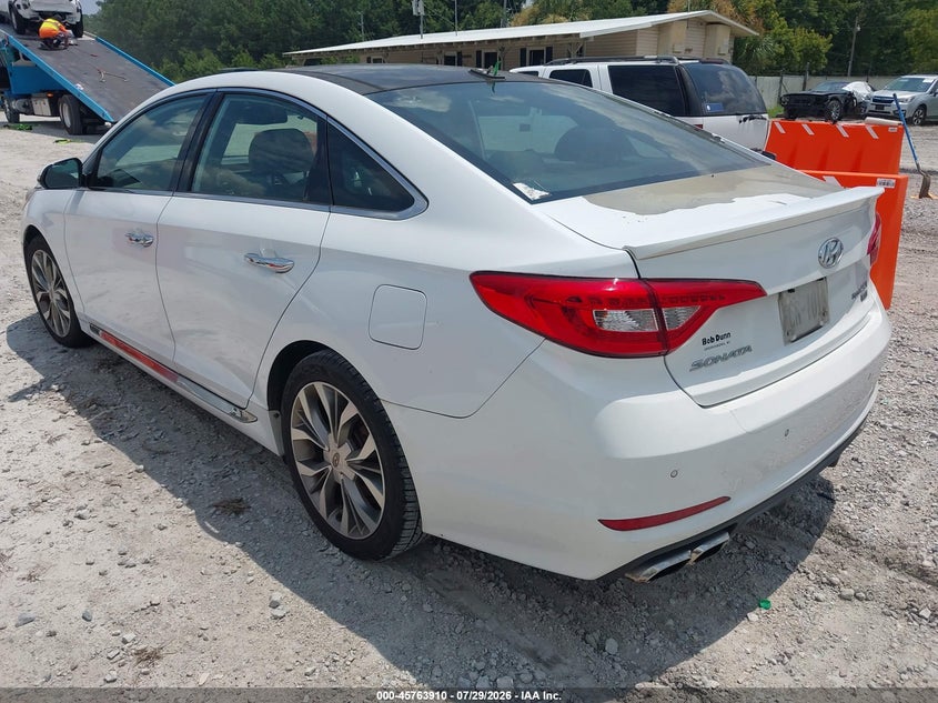 Vin: 5npe34ab4fh110422, lot: 46262658, hyundai sonata limited 2.0t 20153