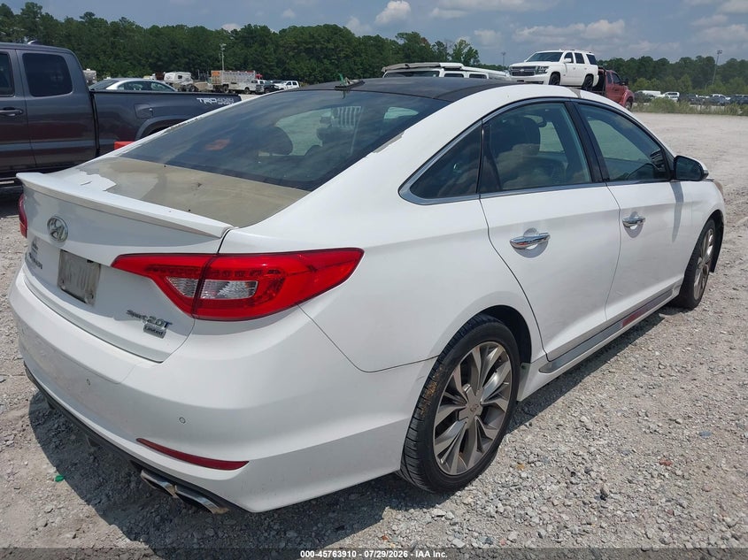 Vin: 5npe34ab4fh110422, lot: 46262658, hyundai sonata limited 2.0t 20154