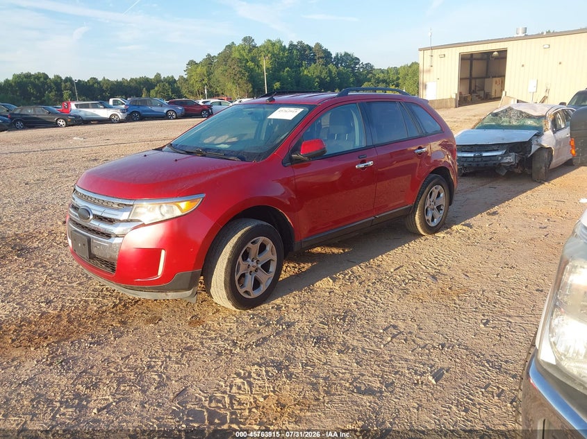 Vin: 2fmdk3jcxbbb13604, lot: 46262664, ford edge sel 20112