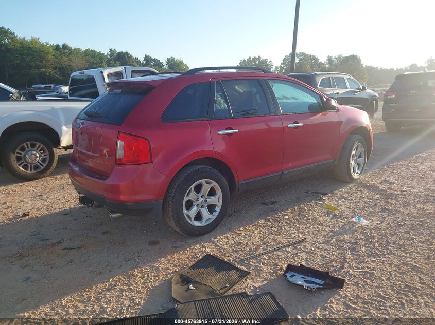 Vin: 2fmdk3jcxbbb13604, lot: 46262664, ford edge sel 20114