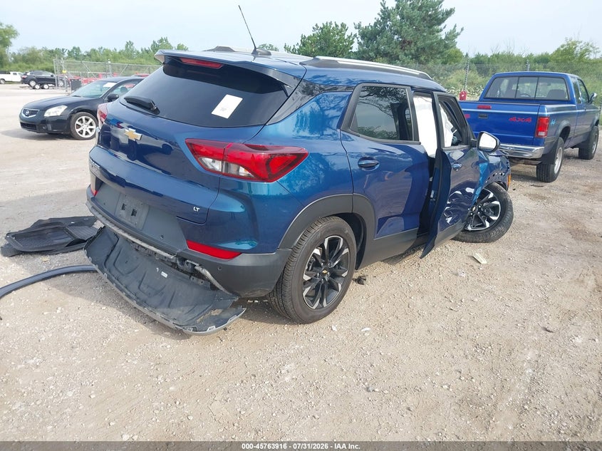 Vin: kl79mrsl4mb020668, lot: 46262665, chevrolet trailblazer awd lt 20214