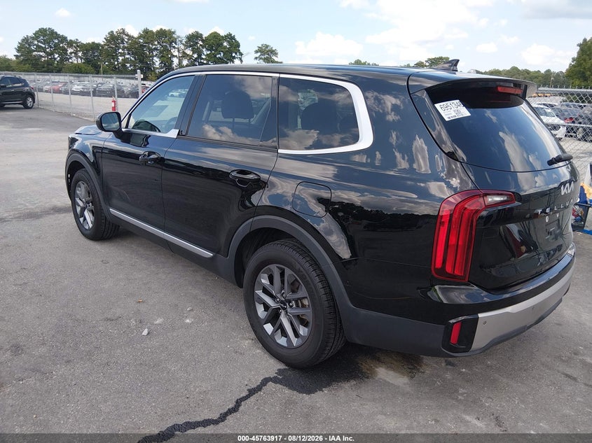 Vin: 5xyp24gcxpg346092, lot: 46262666, kia telluride lx 20233
