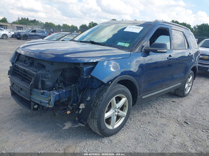 Vin: 1fm5k8d84hgd97144, lot: 46262667, ford explorer xlt 20172