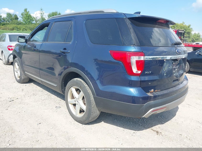 Vin: 1fm5k8d84hgd97144, lot: 46262667, ford explorer xlt 20173