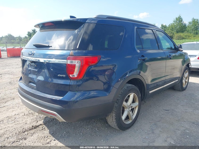 Vin: 1fm5k8d84hgd97144, lot: 46262667, ford explorer xlt 20174