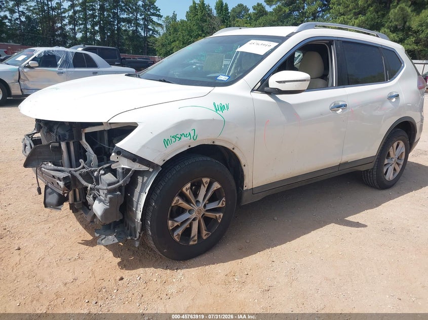 2016 NISSAN ROGUE auction photo 2