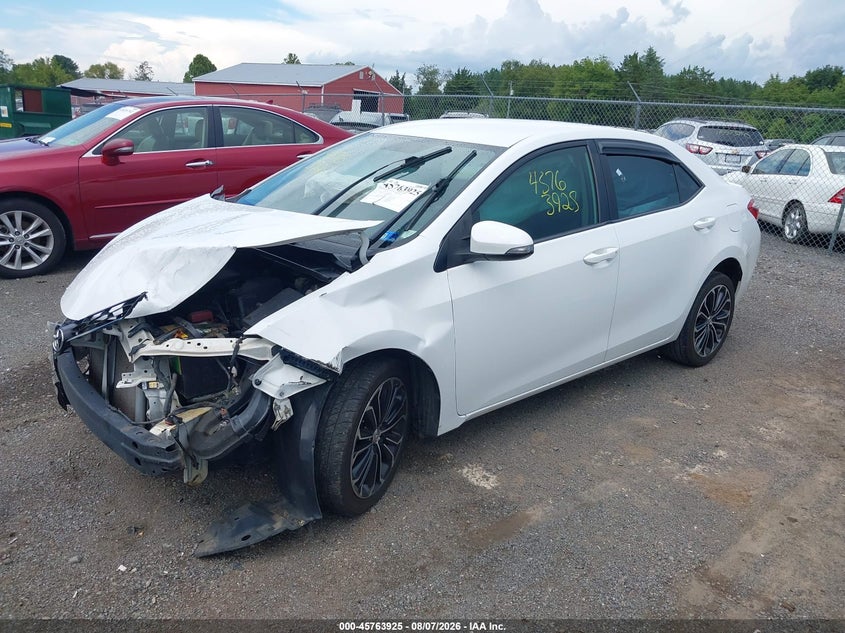 Vin: 2t1burhe4ec095192, lot: 46262674, toyota corolla s plus 20142