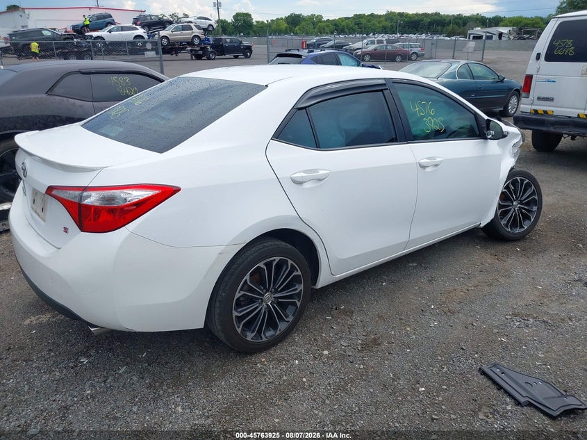 Vin: 2t1burhe4ec095192, lot: 46262674, toyota corolla s plus 20144