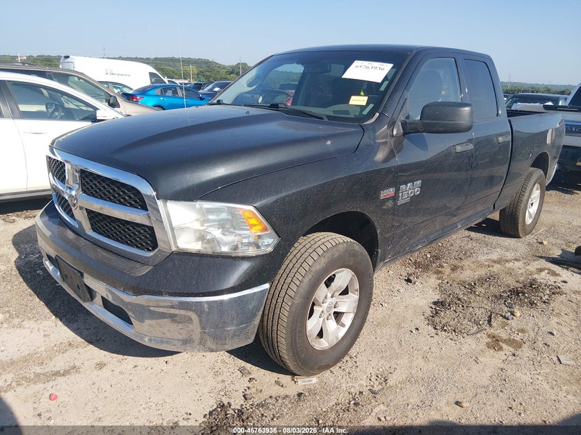 Vin: 1c6rr6ft4ks562970, lot: 46262685, ram 1500 classic tradesman  4x2 6'4 box 20192