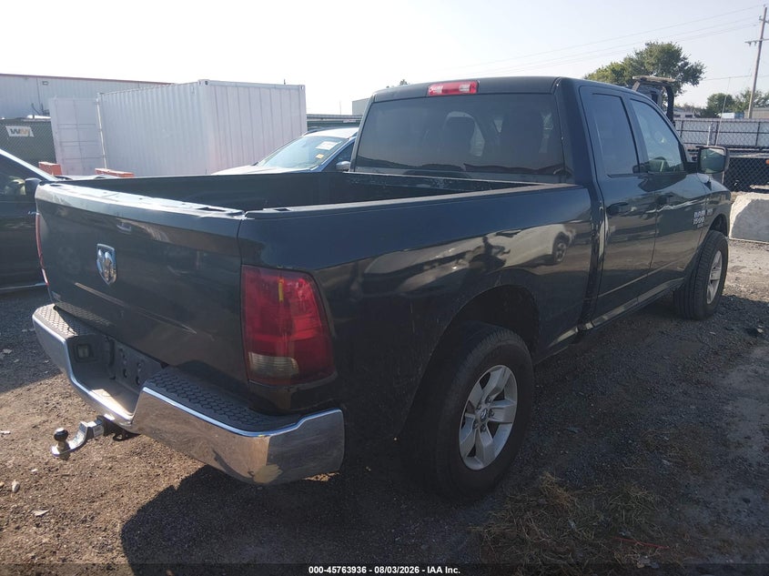 Vin: 1c6rr6ft4ks562970, lot: 46262685, ram 1500 classic tradesman  4x2 6'4 box 20194