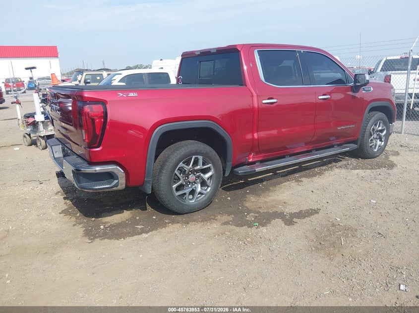 Vin: 1gtuudel6sz166635, lot: 46262702, gmc sierra 1500 4wd  short box slt 20254