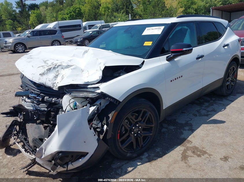 Vin: 3gnkbjrs3ls693177, lot: 46262707, chevrolet blazer awd 3lt 20202
