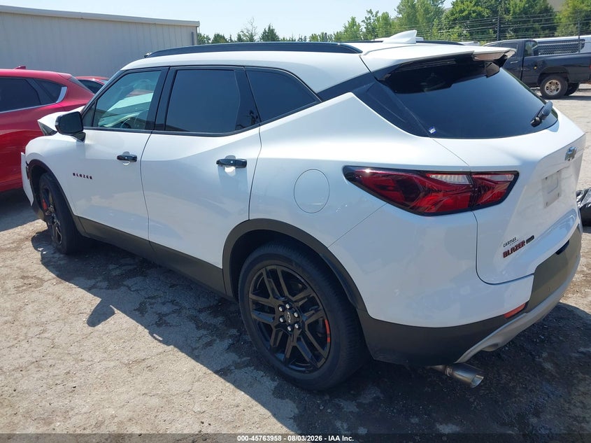 Vin: 3gnkbjrs3ls693177, lot: 46262707, chevrolet blazer awd 3lt 20203
