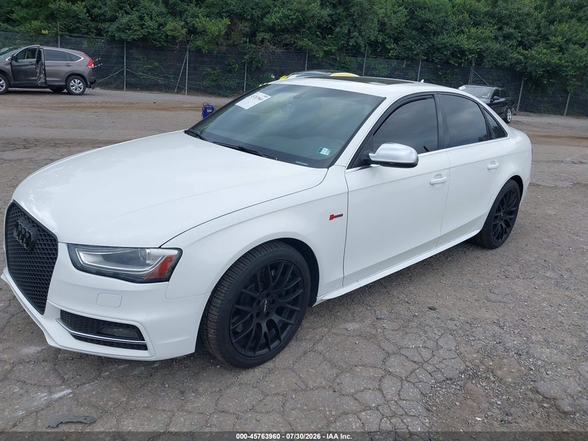 Vin: waubgafl5ea016124, lot: 46262709, audi s4 3.0t premium plus 20142