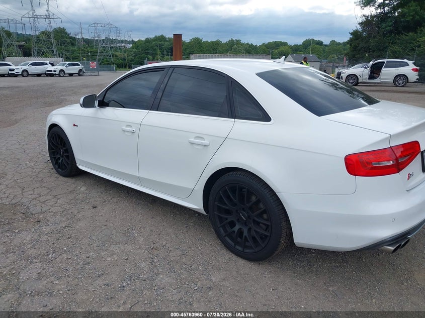 Vin: waubgafl5ea016124, lot: 46262709, audi s4 3.0t premium plus 20143