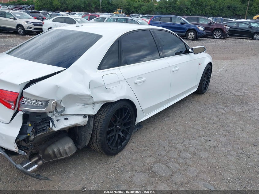 Vin: waubgafl5ea016124, lot: 46262709, audi s4 3.0t premium plus 20144