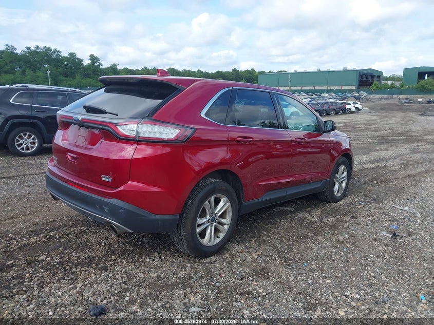 Vin: 2fmpk4j99gbb86655, lot: 46262723, ford edge sel 20164