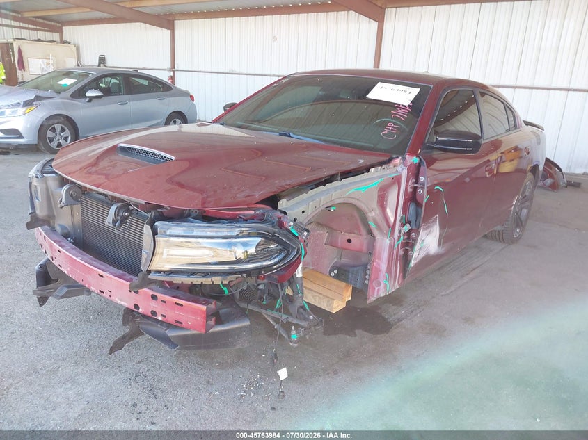 Vin: 2c3cdxct6mh594907, lot: 46262733, dodge charger r/t rwd 20212