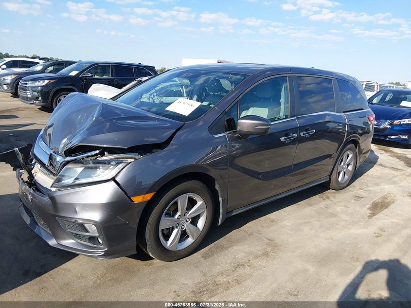 Vin: 5fnrl6h79kb110942, lot: 46262735, honda odyssey ex-l 20192