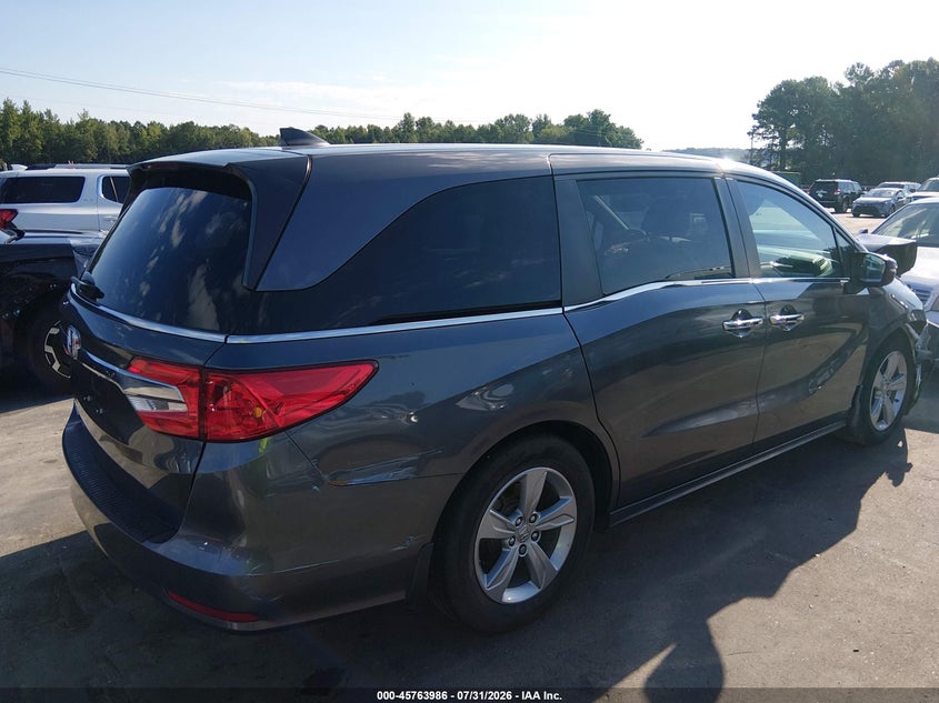 Vin: 5fnrl6h79kb110942, lot: 46262735, honda odyssey ex-l 20194