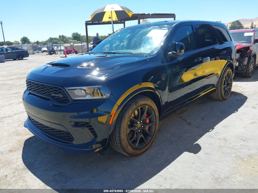 Vin: 1c4sdjh98sc554846, lot: 46262737, dodge durango srt hellcat awd 20252