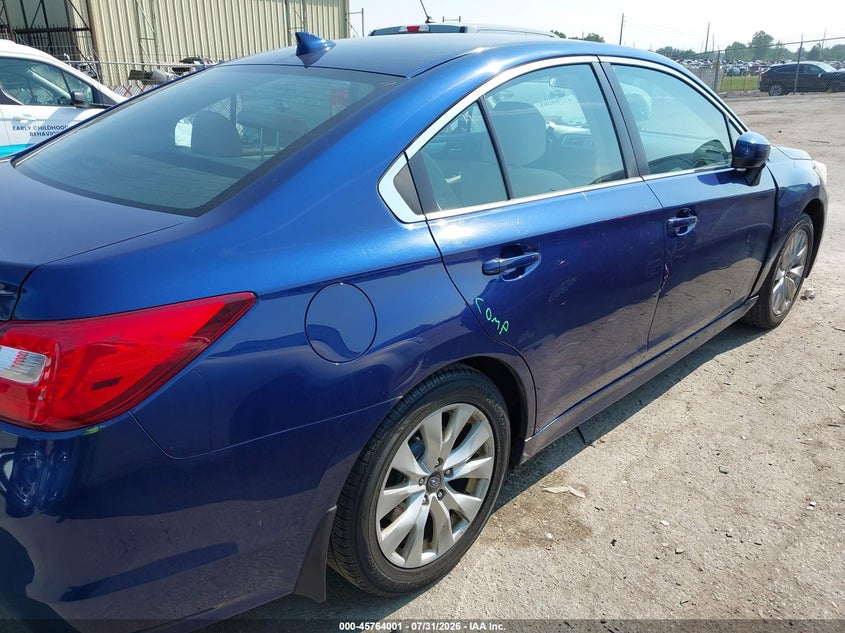 Vin: 4s3bnac6xh3025126, lot: 46262750, subaru legacy 2.5i premium 20174