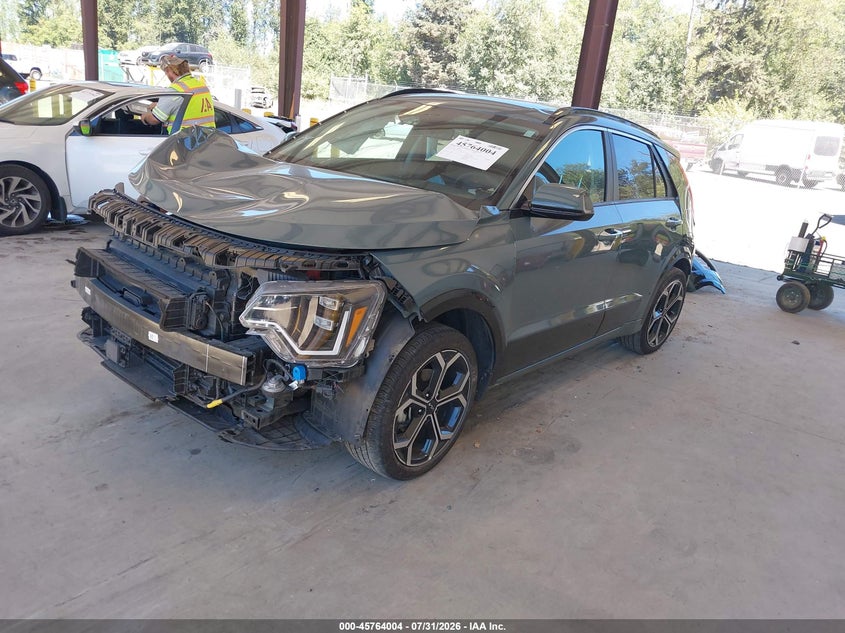 Vin: kndct3le1p5034071, lot: 46262753, kia niro sx touring 20232