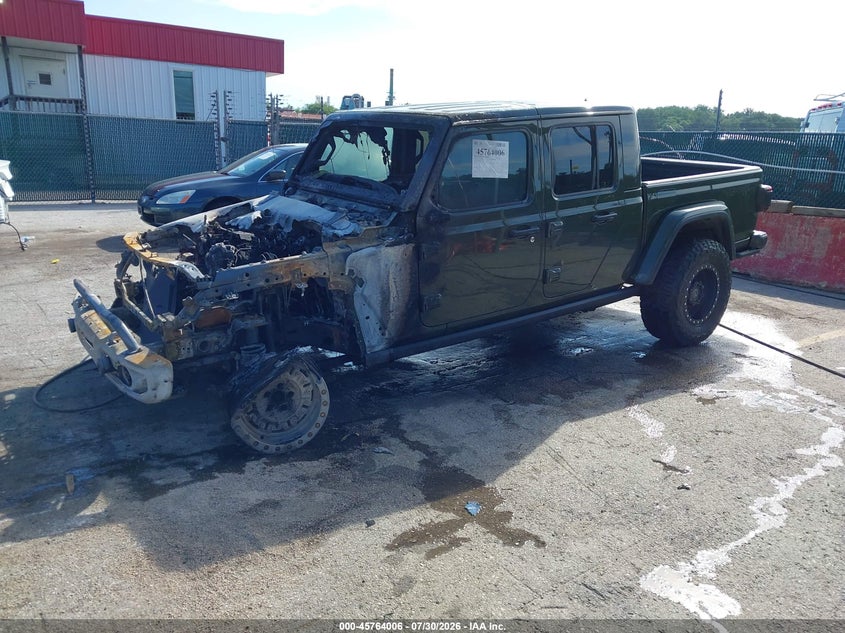 Vin: 1c6jjtbm6pl593740, lot: 46262755, jeep gladiator rubicon farout 4x4 20232