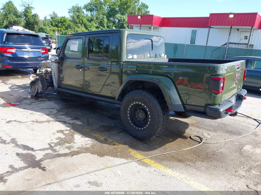 Vin: 1c6jjtbm6pl593740, lot: 46262755, jeep gladiator rubicon farout 4x4 20233