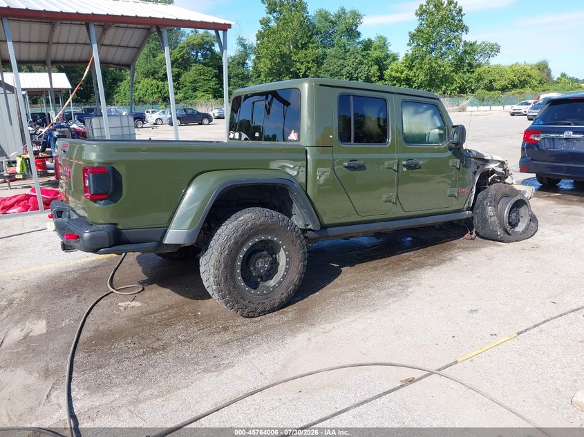 Vin: 1c6jjtbm6pl593740, lot: 46262755, jeep gladiator rubicon farout 4x4 20234
