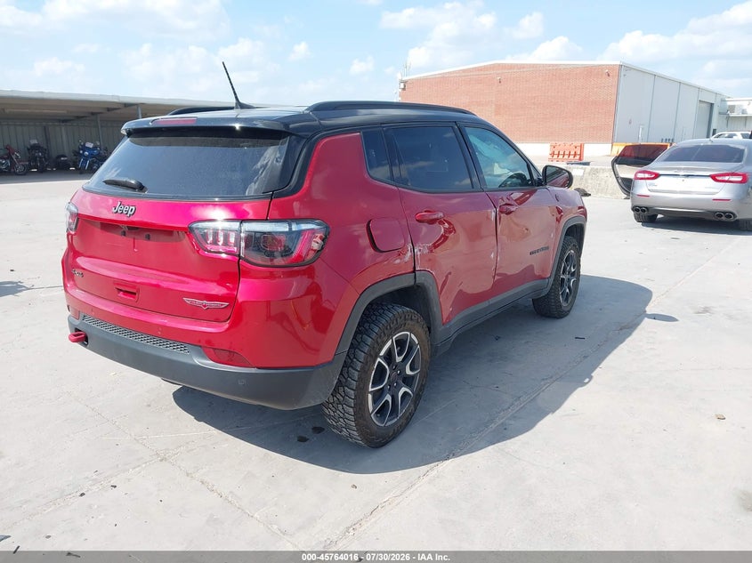Vin: 3c4njddn9st524625, lot: 46262765, jeep compass trailhawk 4x4 20254