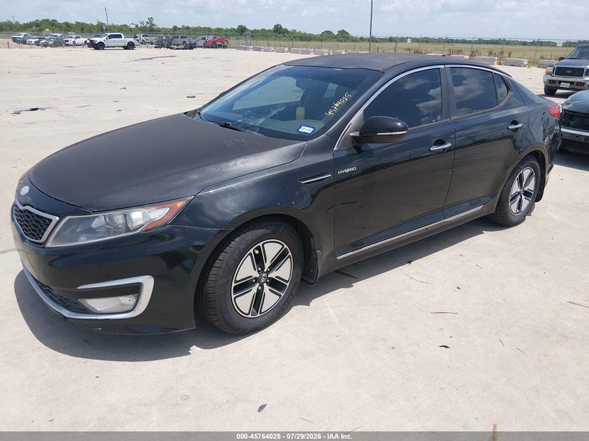 Vin: knagm4ad8d5047228, lot: 46262774, kia optima hybrid lx 20132