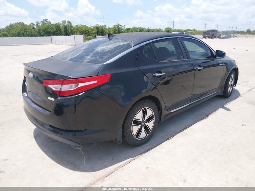 Vin: knagm4ad8d5047228, lot: 46262774, kia optima hybrid lx 20134